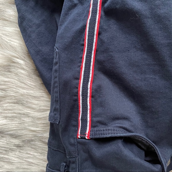 Zara Z1975 navy jeans w stripes - Picture 5 of 5